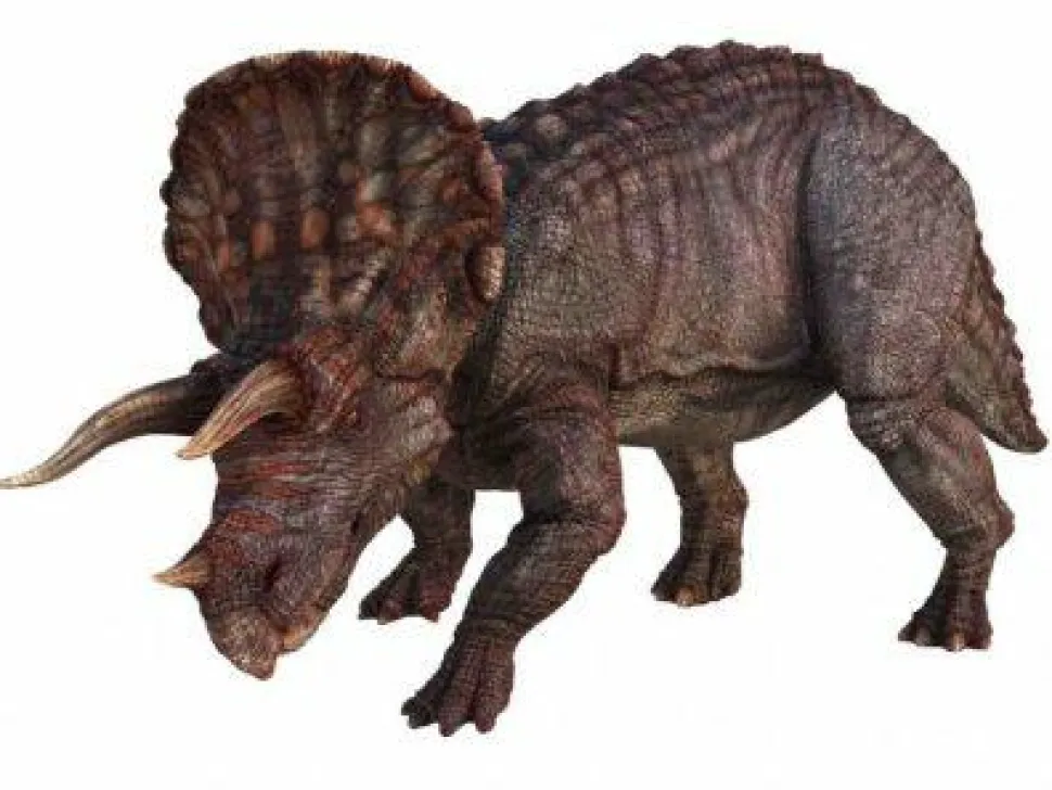 Dias med dinosaur