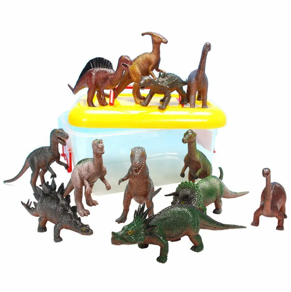 Dinosaurer - Sæt med 12 stk