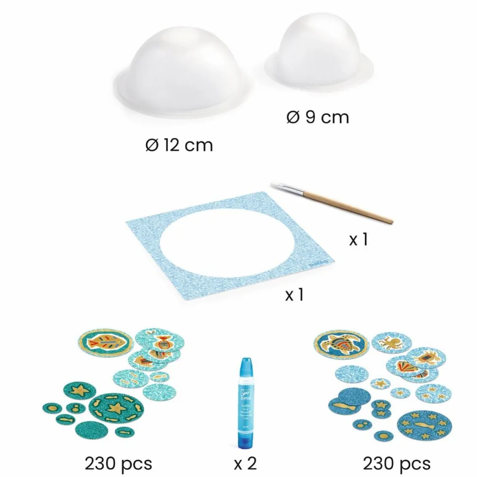 DIY - Lav papirskåle, Havet
