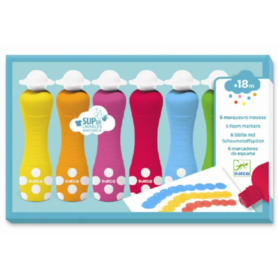 Dot Markers - Basis, 6 stk
