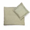 Dukke sengesæt - Mørk mint, 40 cm