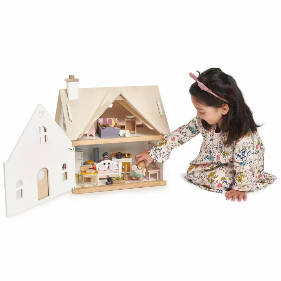 Dukkehus - Cottontail Cottage (inkl. møbler)