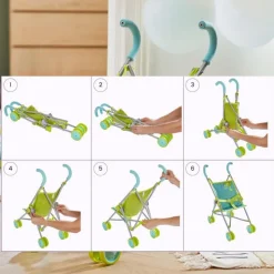 Dukke-paraplyklapvogn 