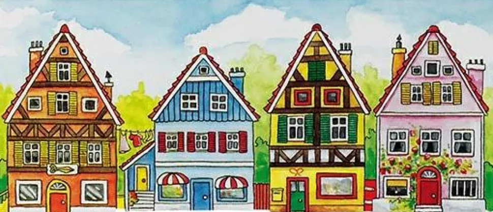 Dukketeater - Bordmodel (25 x 28 cm)