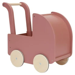 Dukkevogn inkl. sengesæt - Rosa