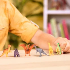 Dyrefigurer i spand - Dinosaurer, 60 stk