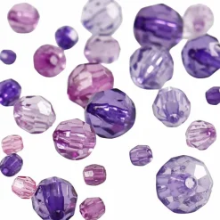 Facetperlemix - Lilla, 45 gr.