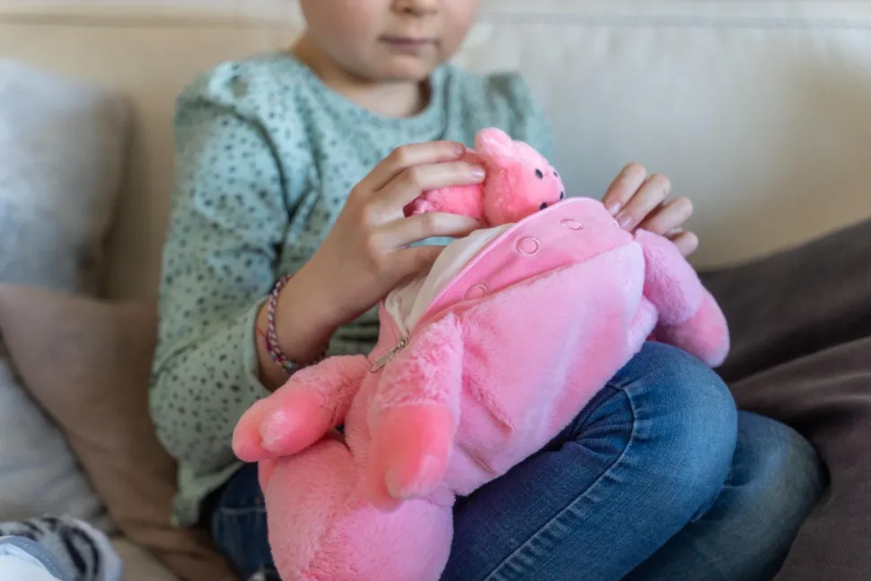 Familiebamse - Grisemor med pattegrise