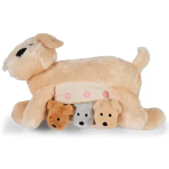Familiebamse - Hundemor med hvalpe