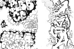 Farvelægningsbog - Graffiti