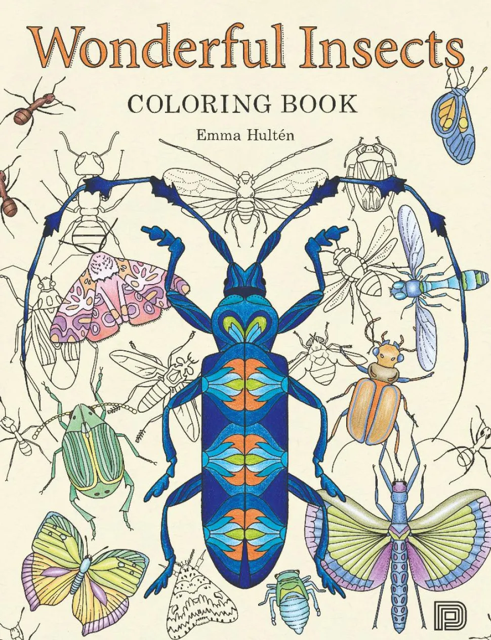Farvelægningsbog - Insekter
