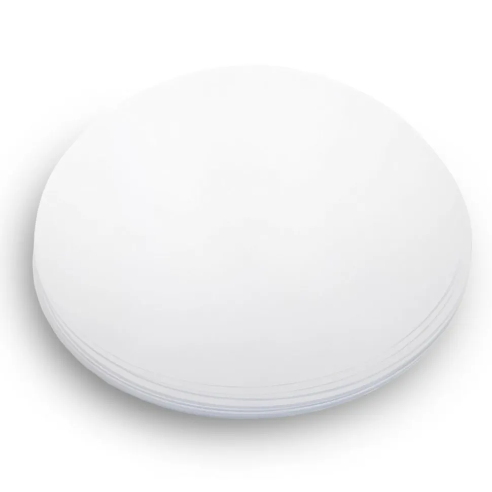 Farveslynge tilbehør - Papir Ø35 cm, 200 stk