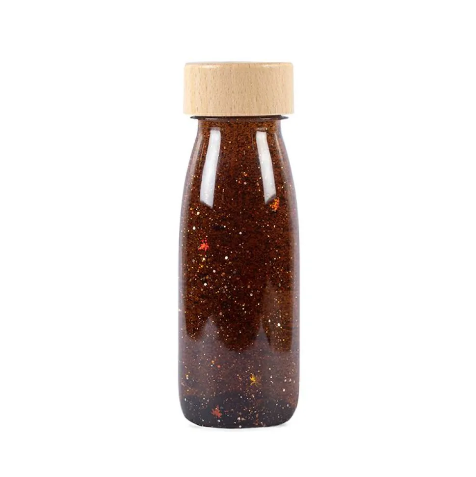 Fascinationsflaske - Brun glitter