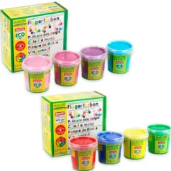 Fingermaling - 4 x 150 gram