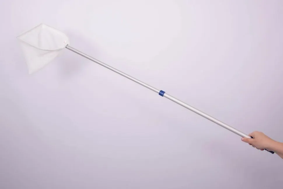 Fiskenet med teleskopstang af aluminium
