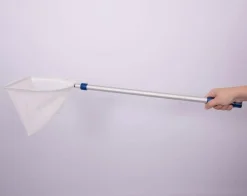 Fiskenet med teleskopstang af aluminium