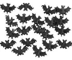 Flagermus i plast (15x25 mm), 20 stk.