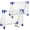 Fodboldmål Junior 2 stk. - 110 x 90 x 60 cm.