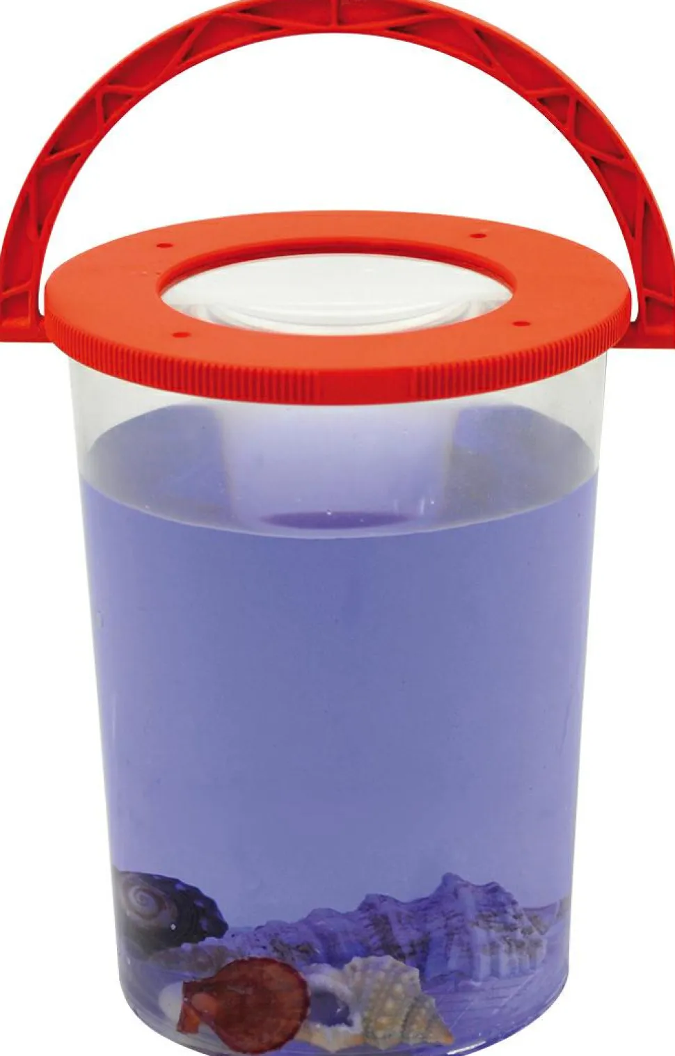 Forstørrelsesglas med håndtag, Ø 9,5 cm.