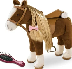 Frisørdukke - Brown Beauty, 52 cm.