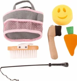 Frisørdukke tilbehør - Striglekasse m. indhold