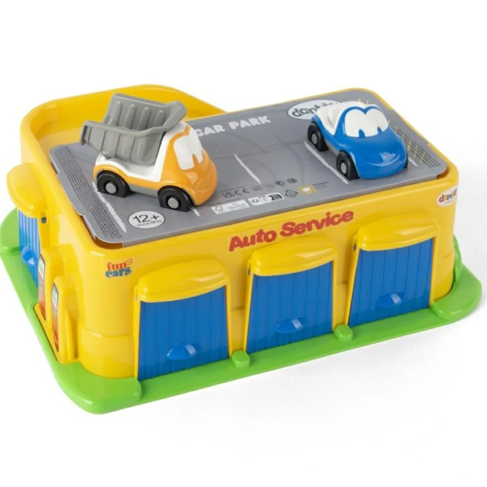 FunCars garage, inkl. 2 biler
