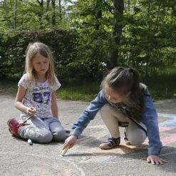 Gadekridt i æske, 6 stk
