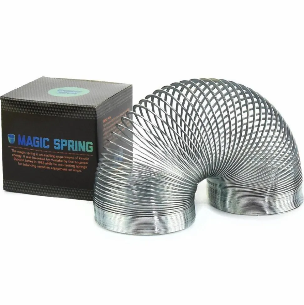 Gående fjeder 7 cm. - Metal