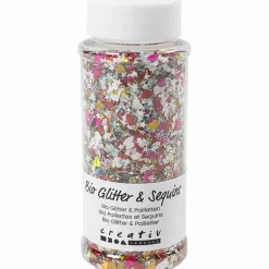 Glimmer & pailletter, 1 x 140 ml.