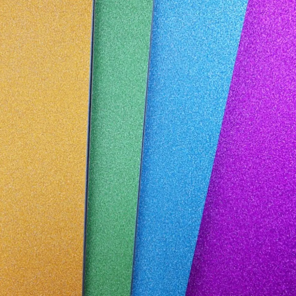 Glitterpapir A4 - 10 ark