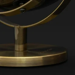 Globus 20 cm - Sort/Guld