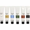 Gouache maling 20 ml. - Natur, 6 stk