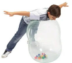 Gymnastikbold Rulle 55cm transparent