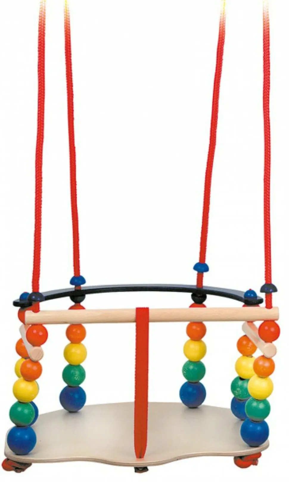 Gynge med træperler