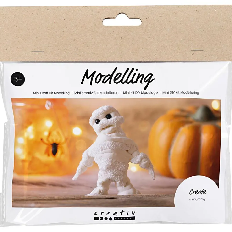 Halloween-pose - Modeller din egen mumie