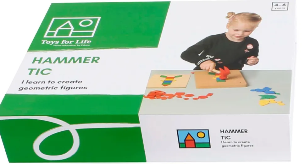 Hammer & søm - Styrk hånd-øje-koordinationen