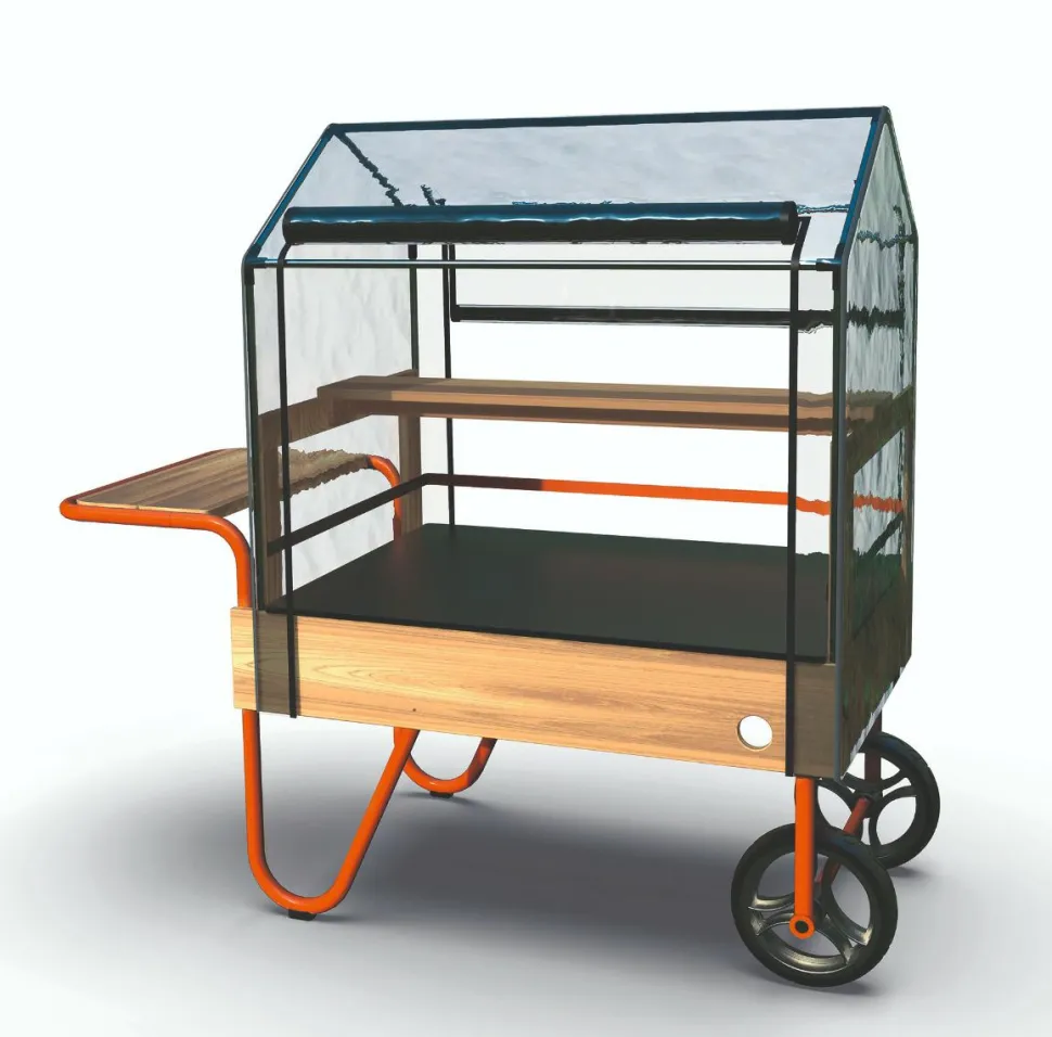 Haveleg - Mobilt drivhus