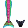 Havfruehale - Hale + monofinne, Bali (XS + S)