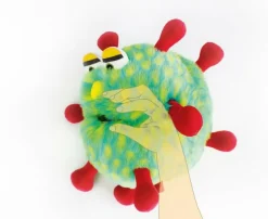 Hånddukken Breezy - Lær om virus