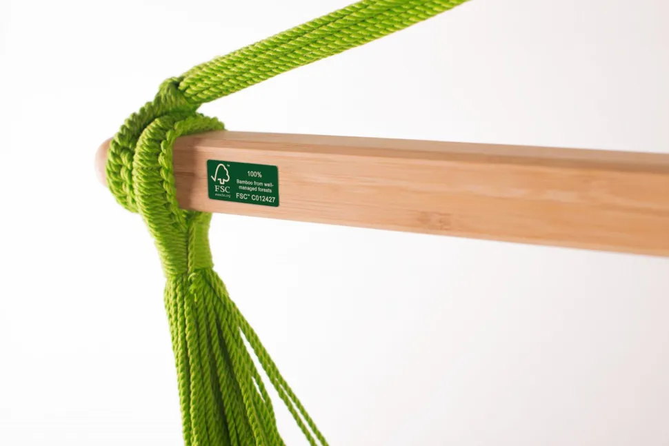 Hængekøjestol kingsize outdoor - Lime