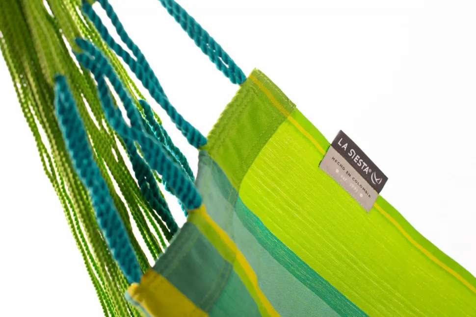 Hængekøjestol single outdoor - Lime