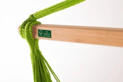 Hængekøjestol single outdoor - Lime