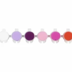Hobbymaling - Lilla/pink, 6 x 5 ml.