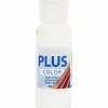 Hobbymaling 60 ml - Hvid, 1 stk