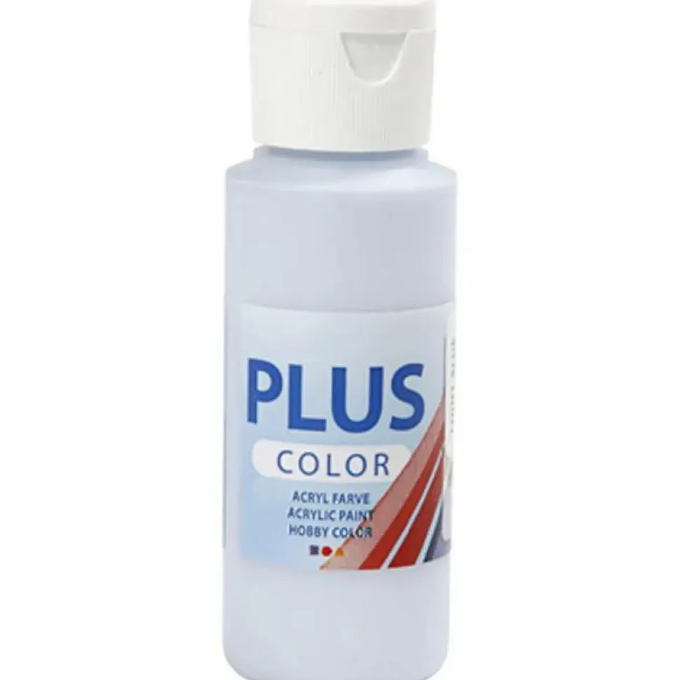Hobbymaling 60 ml - Lyseblå, 1 stk