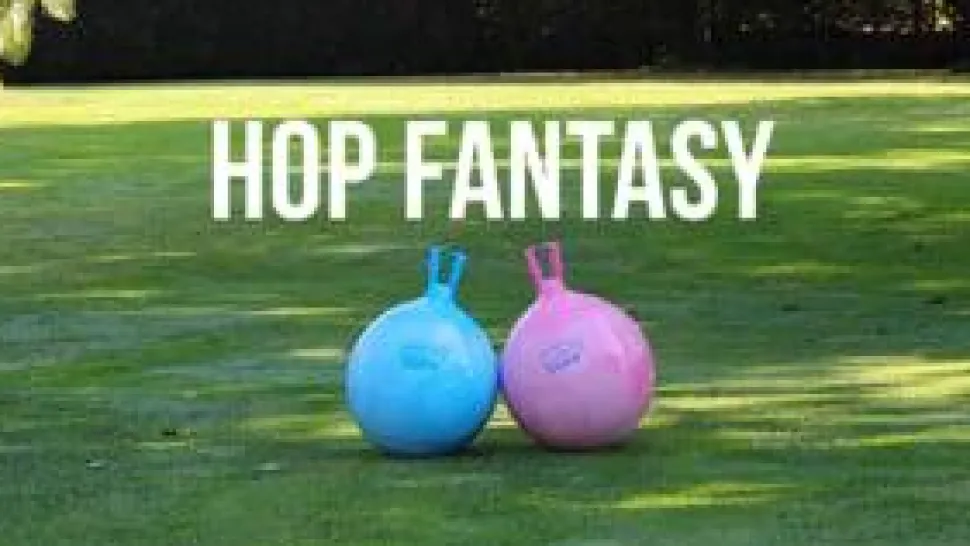 Hoppebold 45 cm - Fantasy