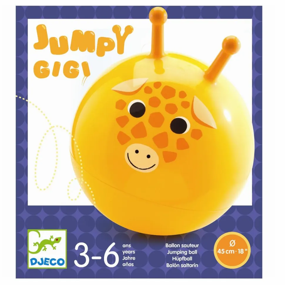 Hoppebold Ø45 cm - Giraffen Gigi