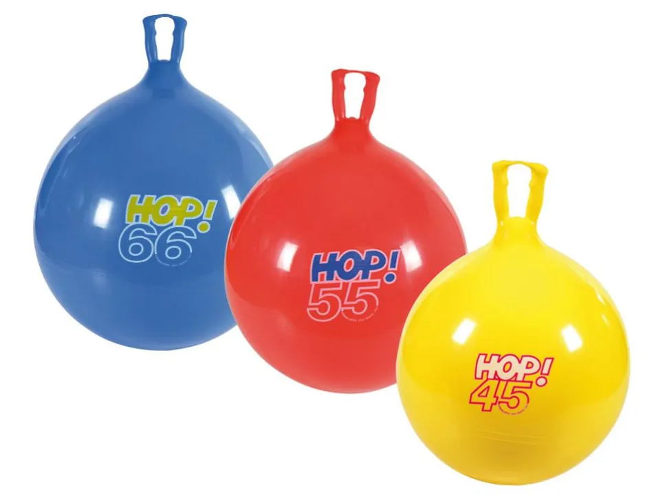 Hoppebold 55cm rød