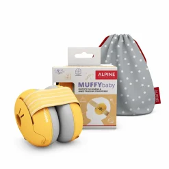 Høreværn Muffy Baby 1-3 år - Gul