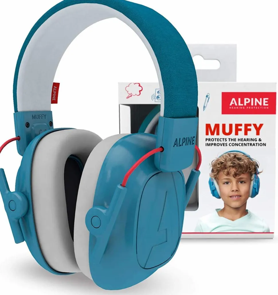 Høreværn Muffy Kids 5-12 år - Blå